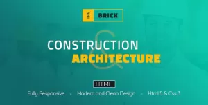 The Brick Architechture & Construction - HTML Template