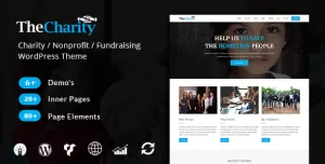 The Charity - Nonprofit & Fundraising WordPress Theme