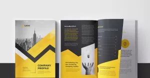 The Company Profile and Creative Company Profile Template.