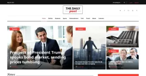 The Daily Post - Media & Latest News WordPress Theme