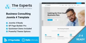 The Experts - Business Consulting Joomla 4 Template