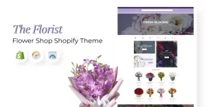 The Florist - Flower Shop Online Store 2.0 Shopify Theme