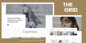 The Grid - HubSpot Theme for Magazine and Blog