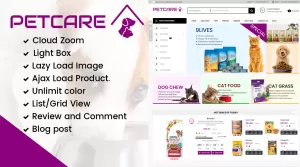 The PetCare Theme - Theme For Pets & Animals - Themes ...