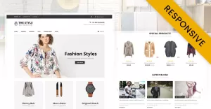 The Style - Minimal Store Shopify Theme - TemplateMonster