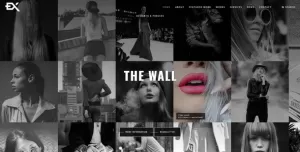The Wall  Photography Portfolio Template