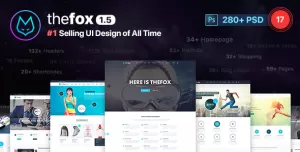 TheFox  Multi-Purpose PSD Template