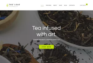 TheLeaf - Tea Production Company & Online Tea Shop