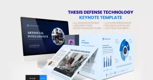 Thesis Defense Technology Keynote Template - TemplateMonster