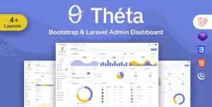 Theta - Bootstrap + Laravel Admin Dashboard Template