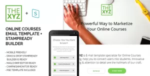 TheXYZ - Online Courses Purposes Email Template