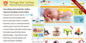 ThingsforCuties - the OpenCart Baby & Kids Template