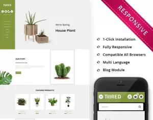 Thred Plant - Responsive OpenCart Template - TemplateMonster