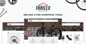 Thrills - Bicycle and Bike Shop WordPress Theme