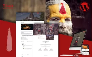 Tilak  Hindu Temple WordPress Theme - TemplateMonster