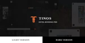 Tinos - Premium Booking Hotel PSD Template