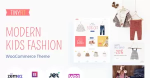 TinyFit - Modern Kids Fashion WooCommerce Theme