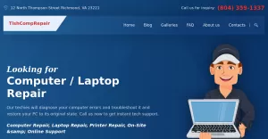 TishCompRepair - Computer Repair WordPress Theme