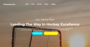 TishHockeyHTML - Hockey Club HTML Template - TemplateMonster