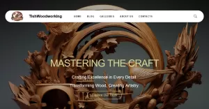TishWoodworking - Woodworking WordPress Template