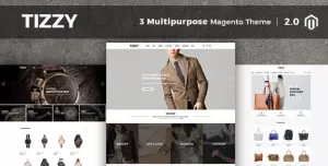 Tizzy - Multipurpose Responsive Magento2 Theme  Fashion  Watch  Cosmetic & Bag