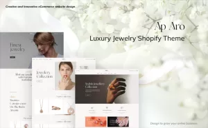 TM Aro - Jewelry Store Shopify Theme - TemplateMonster