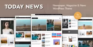 Today News - Blog & Magazine WordPress Theme