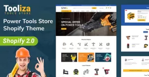 Tooliza - Auto, Tools and Hardware Store Shopify 2.0 Responsive Theme