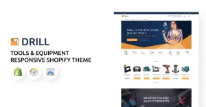 Tools and Equipment Store Responsive Shopify Theme
