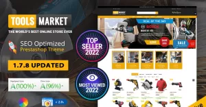 Tools Market Store - Electronics Multipupose Prestashop Theme