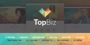 TopBiz - Responsive Corporate HTML5 Template