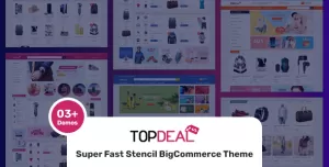 TopDeal - The Super Fast Multipurpose Stencil BigCommerce Theme