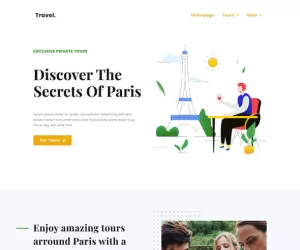 Touraza  Travel & Tour Agency Elementor Template Kit