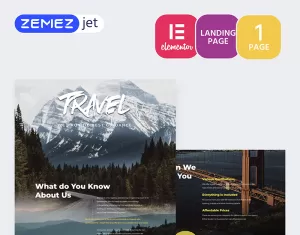 Tournet - Travel Agency Elementor Kit - TemplateMonster