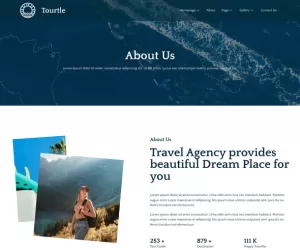 Tourtle - Travel Agency Template Kits
