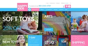 Toy Store Free ZenCart template