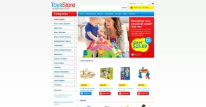 Toys Store ZenCart Template