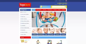 Toys Store ZenCart Template