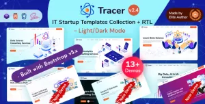 Tracer - IT Startup & Technology Solutions Bootstrap 5 Template