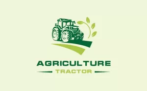 Tractor Farm Agriculture Logo Template - TemplateMonster