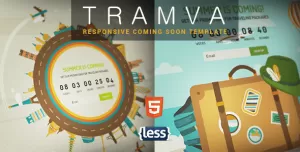 Tramva - Travel Coming Soon Template