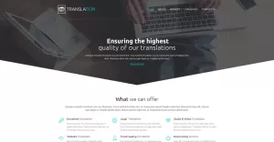 Translation Bureau Website Template