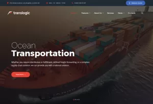 Translogic - Logistics & Transportation WP Theme
