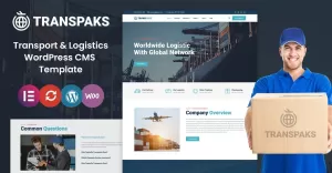 Transpaks - Cargo, Shipping, Warehouse and Transport WordPress Theme