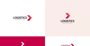 Transport Logistics Logo Template