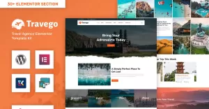 Travego - Tour & Travel Agency Template WordPress Theme