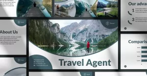 Travel Agency Presentation PowerPoint template