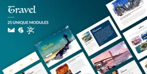 Travel Email-Template + Online Builder