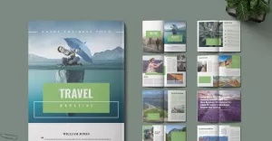 Travel Magazine Design 2024
