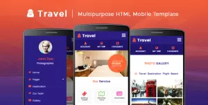 Travel - Multipurpose HTML Mobile Template